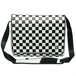 Checker Flag Messenger Bag 17''