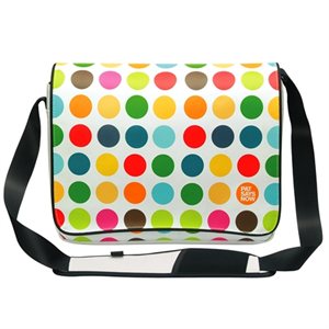 Polka Dot Messenger Bag 17''