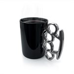 Knuckle Duster Mug-Black