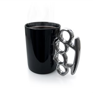 Knuckle Duster Mug-Black