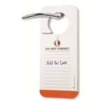 Doorhanger Memo Pad