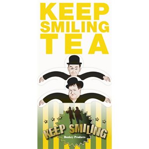 Tea Greeting Card-Keep Smiling