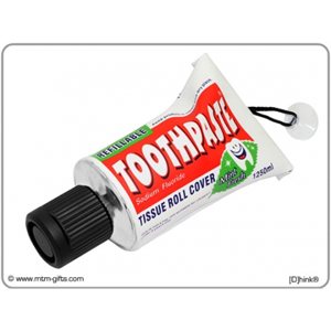 Toothpaste Tissue Roll Cover