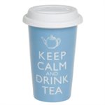 Keep Calm and Drink Tea Travel Mug
