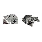 Cufflinks-Playing Cards