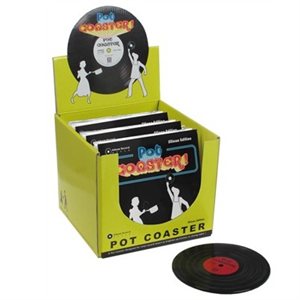 Vinyl Pot Coasters