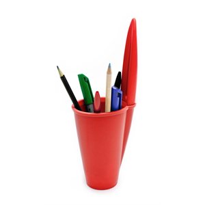 Pen Pot-Red