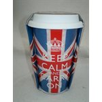 Keep Calm Union Jack Travel Mug