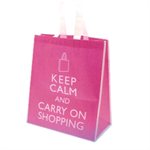 Keep Calm and Carry On Shopping Bag