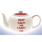 Keep Calm and Carry On Teapot