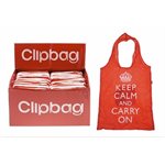 Keep Calm Nylon Clip Bag