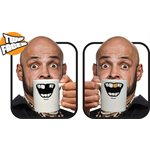Two Faced Gold Tooth Mug