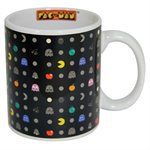 Pac-Man Characters on Black Mug