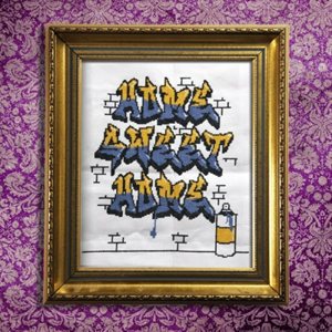 Cross Stitch-Graffiti