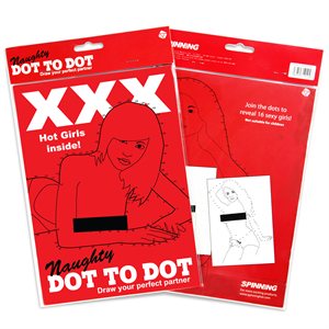 Naughty Dot to Dot Book-Girls