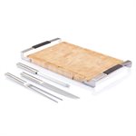 Carving Set 4pc, incl. Cutting Board