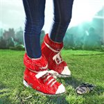 Festival Feet Red