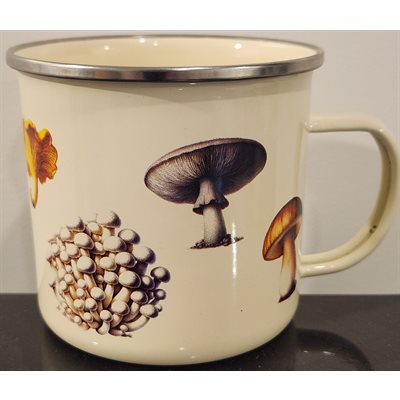 Alfresco Enamel Mug-Mushrooms Alfresco Enamel Mug-Mushrooms