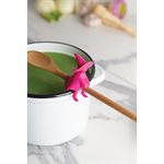 Porte-cuillère et échappe vapeur Agatha-Rose