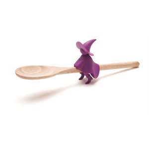 Porte-cuillère et échappes vapeur Agatha-Mauve
