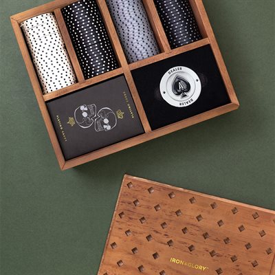 Ensemble pour poker luxe Dead Man's Hand Ensemble pour poker luxe Dead Man's Hand