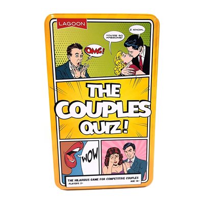 Couples Quiz Tin