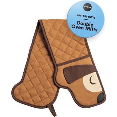 Hot Dog Oven Mitts
