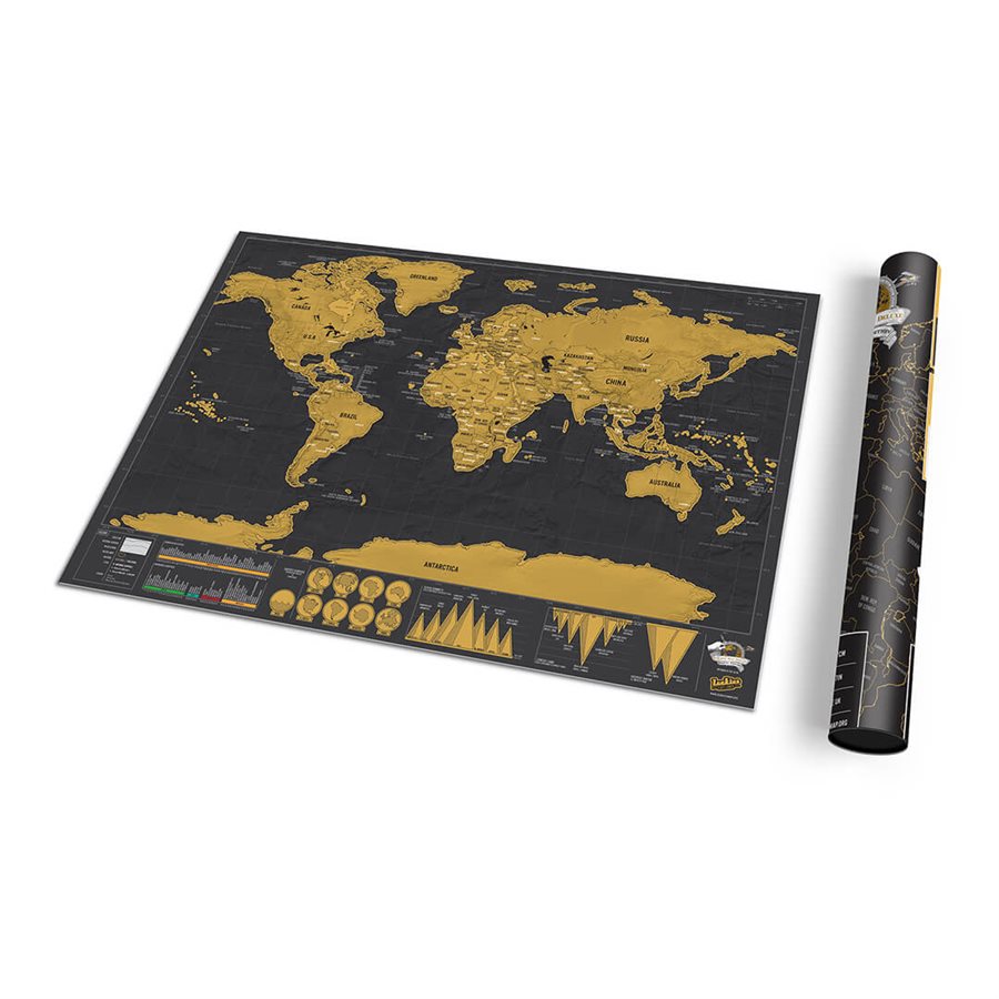 Travel Edition Scratch MapDeluxe