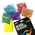 Paillettes de barbe arc-en-ciel